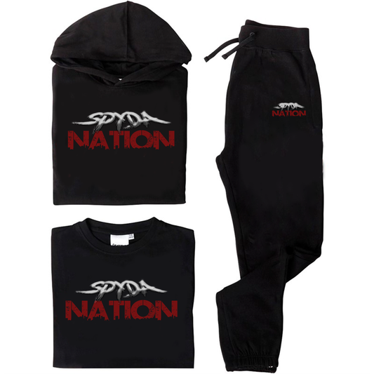 Spyda Nation Logo 3 piece "Cozy" sweats